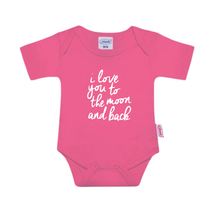 Romper - I love you to the moon and back