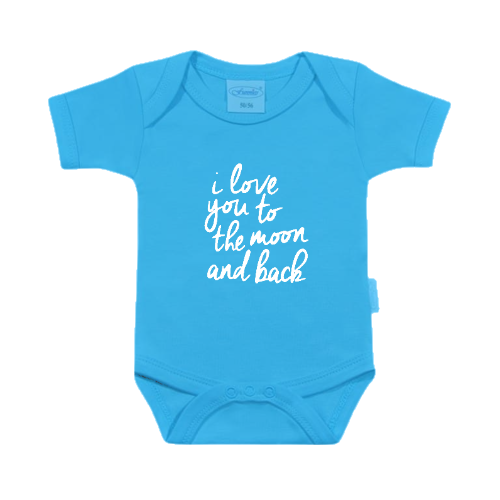 Romper - I love you to the moon and back