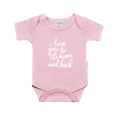 Romper - I love you to the moon and back