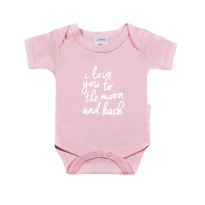 Romper - I love you to the moon and back
