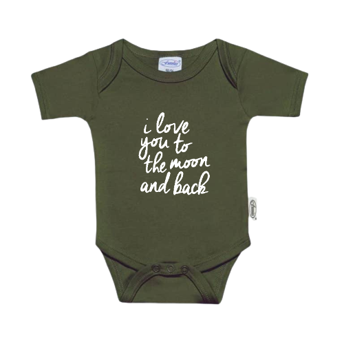 Romper - I love you to the moon and back