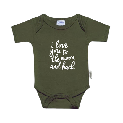 Romper - I love you to the moon and back