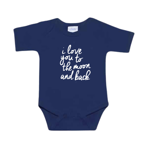 Romper - I love you to the moon and back