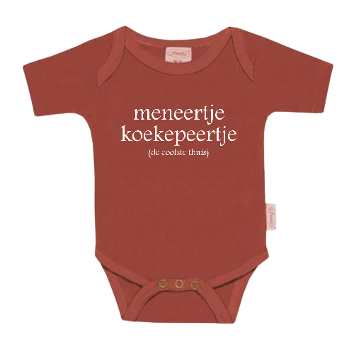 Romper - Meneertje koekepeertje (de coolste thuis)