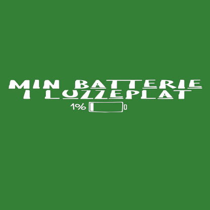T-shirt - Min batterie i luzzeplat