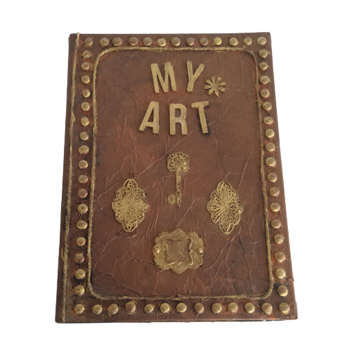 Boek - schetsboek - A4 - my art - sleutel