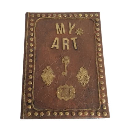 Boek - schetsboek - A4 - my art - sleutel