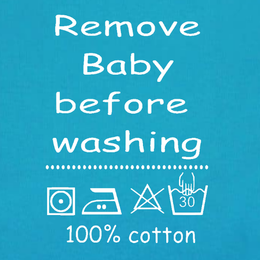 Romper - Remove baby before washing