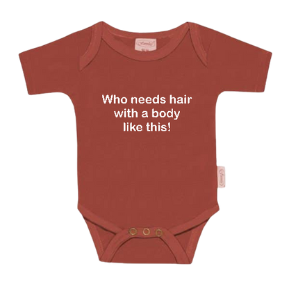 Romper - Who needs hair with a body like this!
