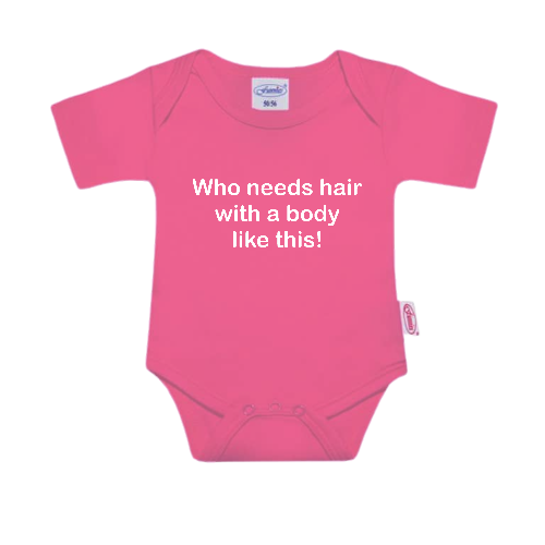 Romper - Who needs hair with a body like this!