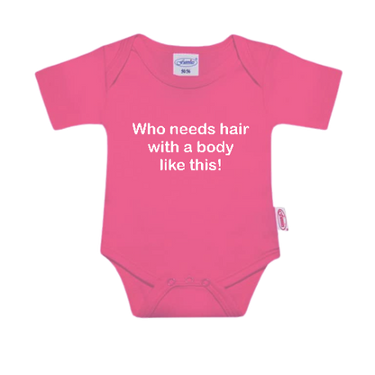 Romper - Who needs hair with a body like this!