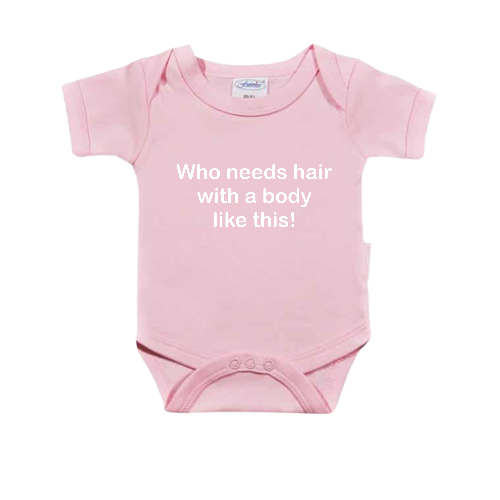 Romper - Who needs hair with a body like this!