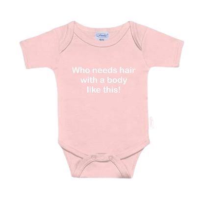 Romper - Who needs hair with a body like this!