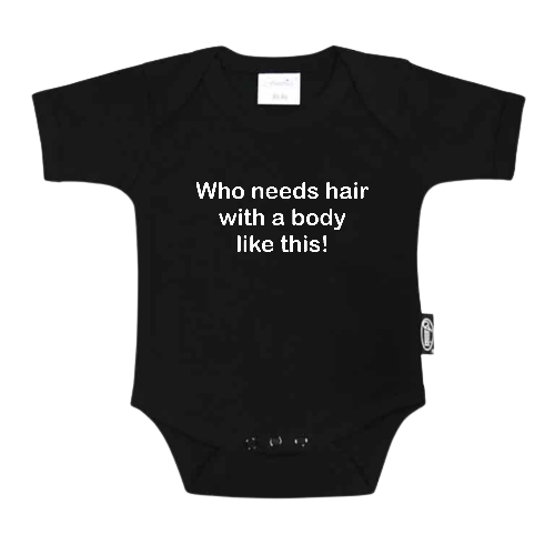 Romper - Who needs hair with a body like this!