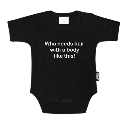 Romper - Who needs hair with a body like this!
