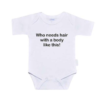 Romper - Who needs hair with a body like this!